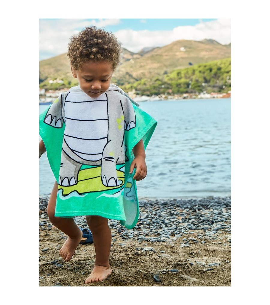 Toalla playa con capucha...