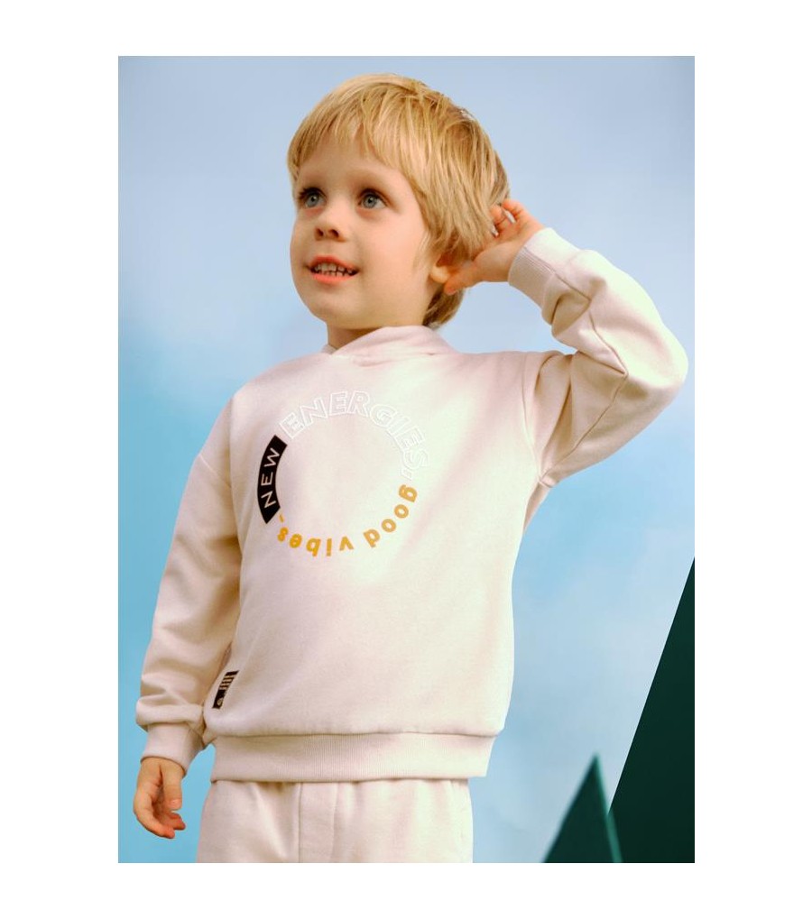 Sudadera texto niño 3416