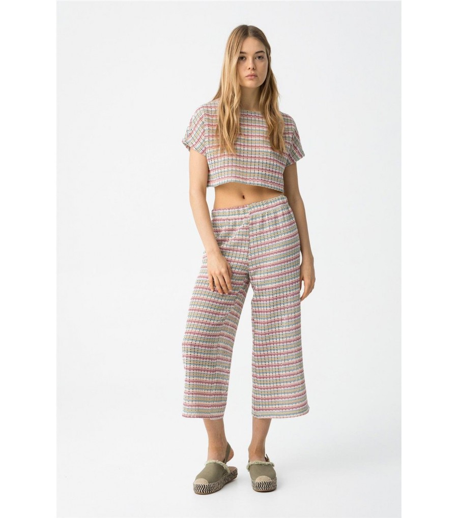 Pantalon de punto 10059988 2