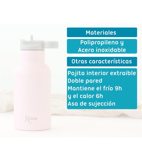 BOTELLA 350 ML ROSA