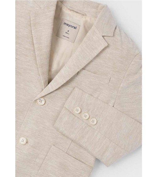 Chaqueta con lino niño 3417