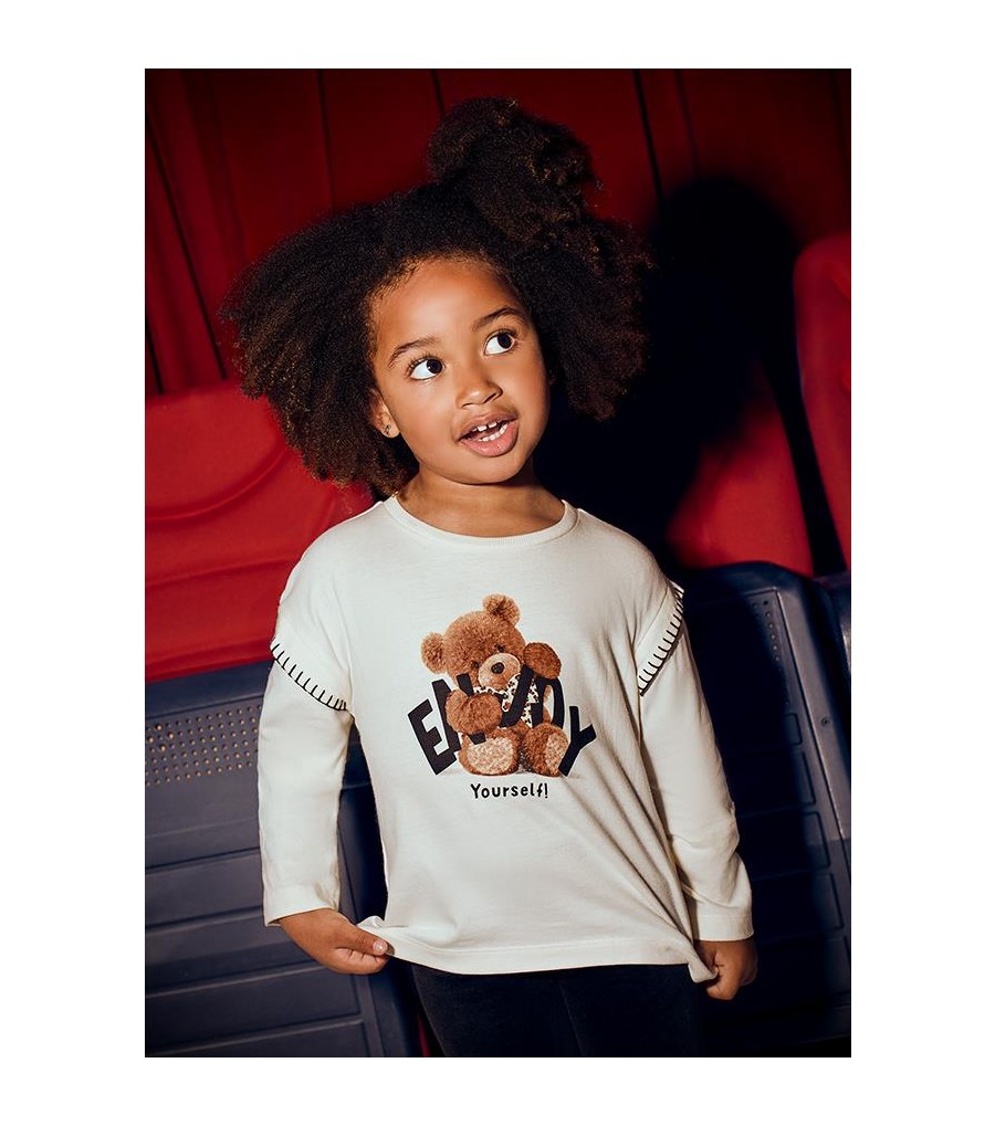Camiseta oso niña 4012