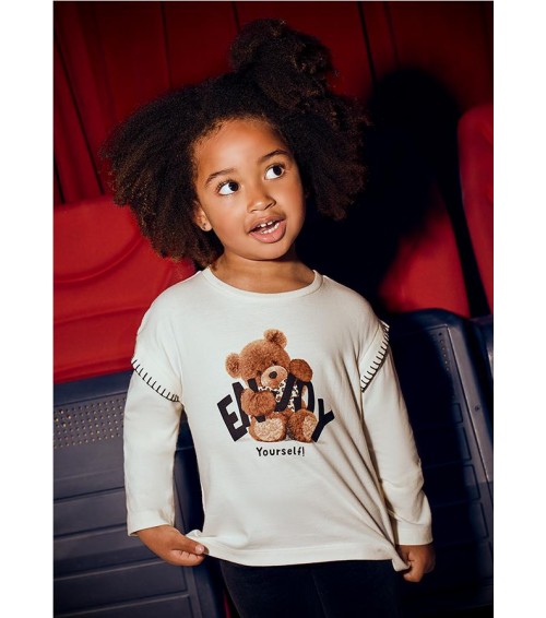 Camiseta oso niña 4012