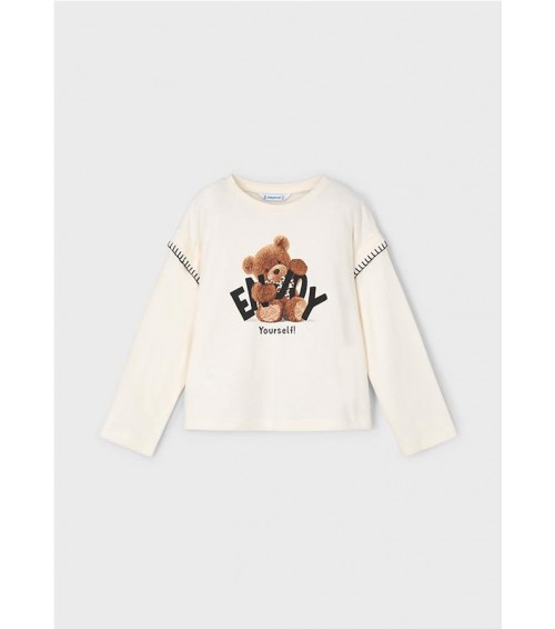 Camiseta oso niña 4012