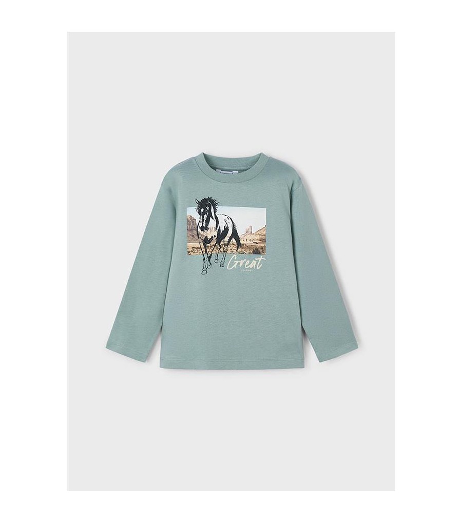 Camiseta caballo niño 4093