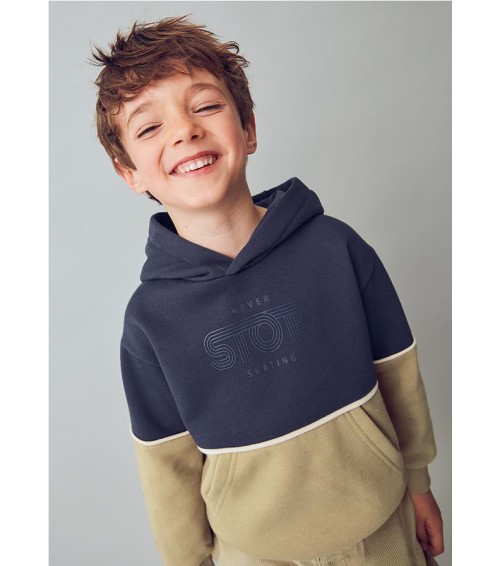Sudadera contraste niño 4410