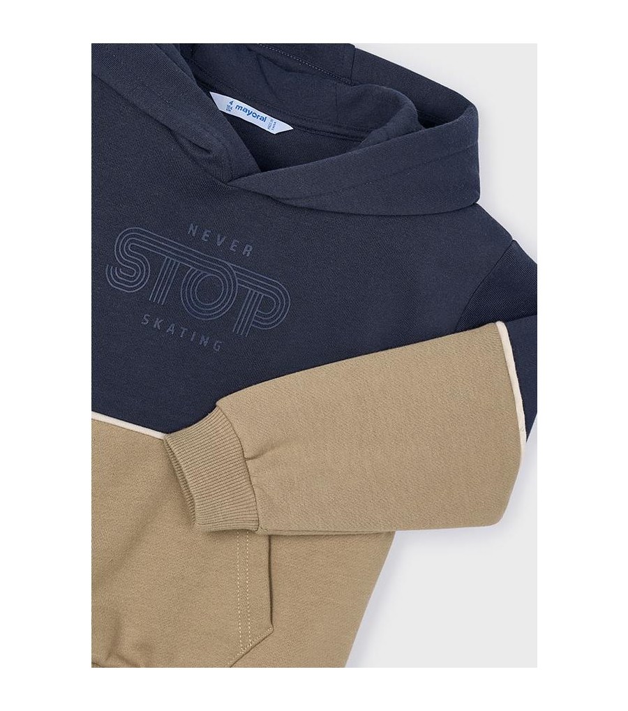 Sudadera contraste niño 4410 2