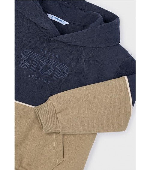 Sudadera contraste niño 4410