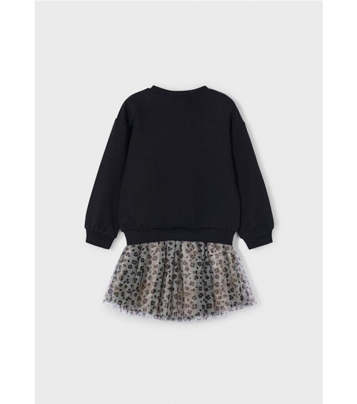 Conjunto falda tul y sudadera niña 4936