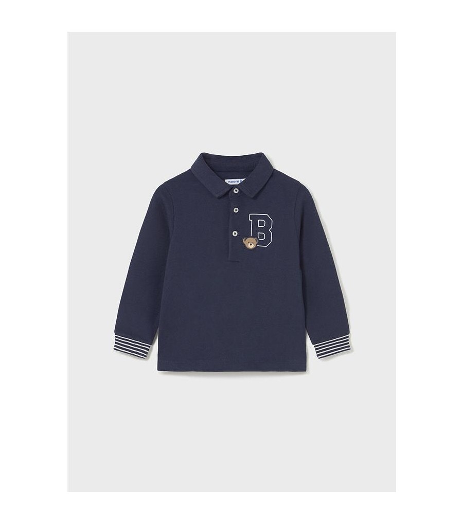 Polo liso detalles bebé 2101