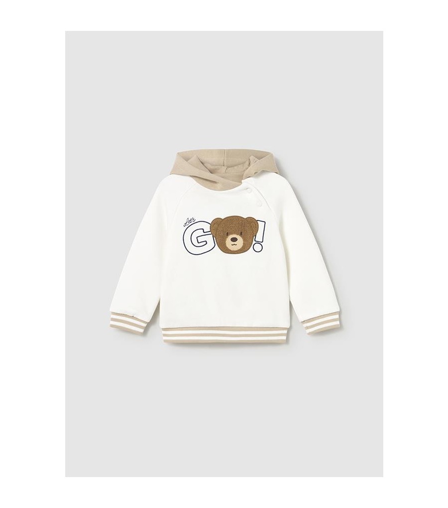 Sudadera capucha bebé 2414