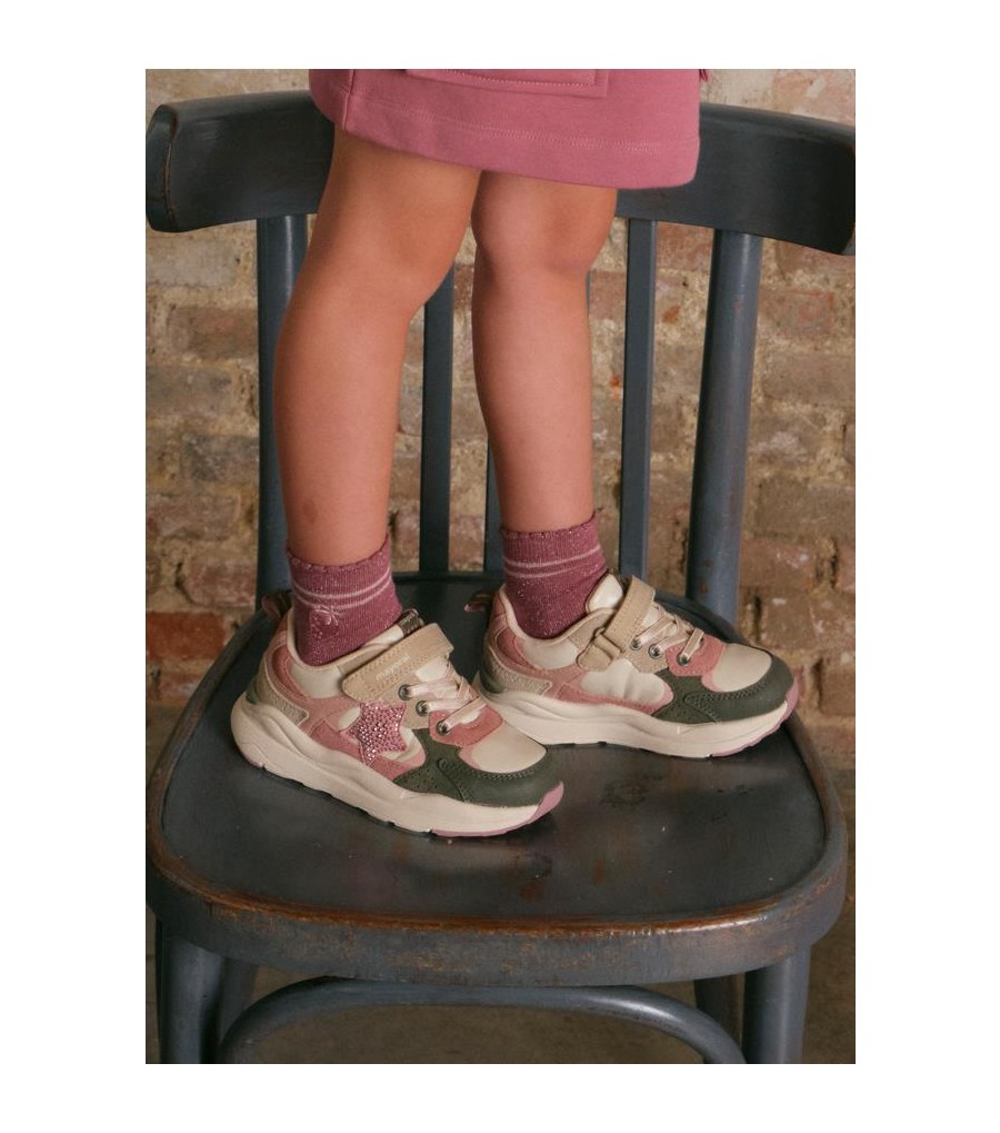 Deportiva suela gruesa niña 44578