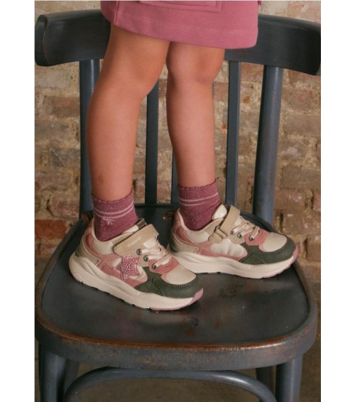 Deportiva suela gruesa niña 44578
