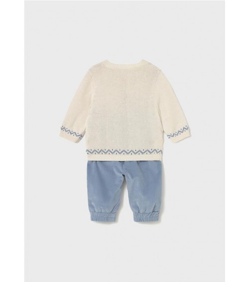 Conjunto pantalón y jersey recién nacido 2580