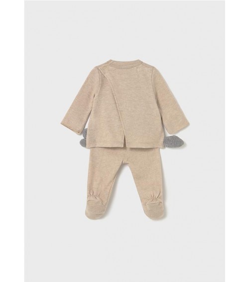 Conjunto polaina y jersey animalito recién nacida 2558
