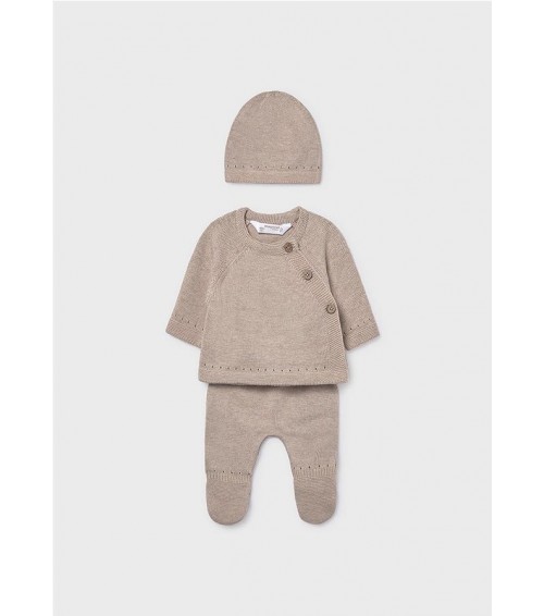 Conjunto regalo 3 piezas tricot unisex 9981
