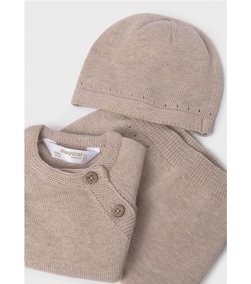 Conjunto regalo 3 piezas tricot unisex 9981