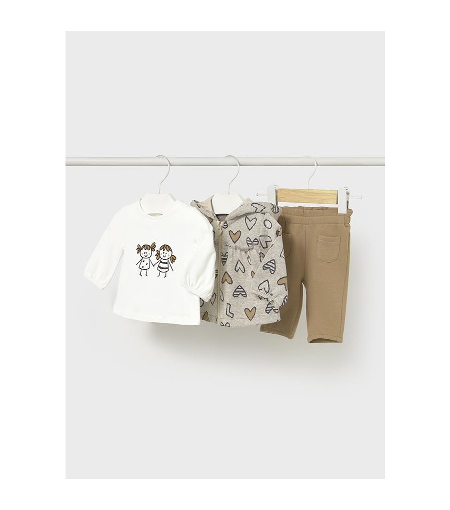 Chándal con camiseta recién nacida 2633
