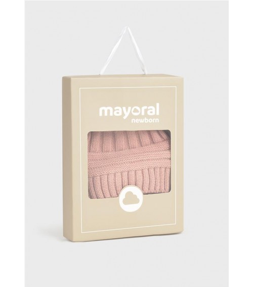 Set gorro y manoplas recién nacida 9930