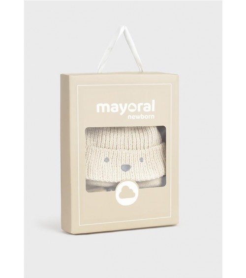 Set de gorro y calcetines unisex bebé recién nacido 9933