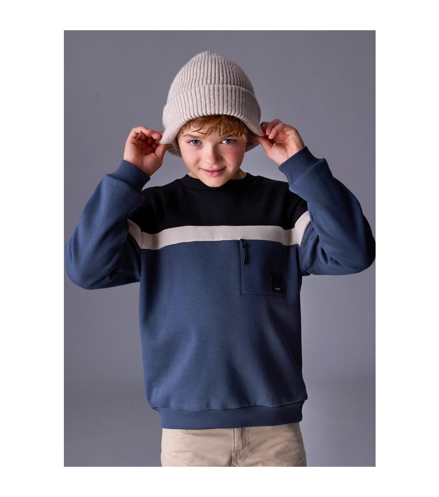 Sudadera bloques chico 7406
