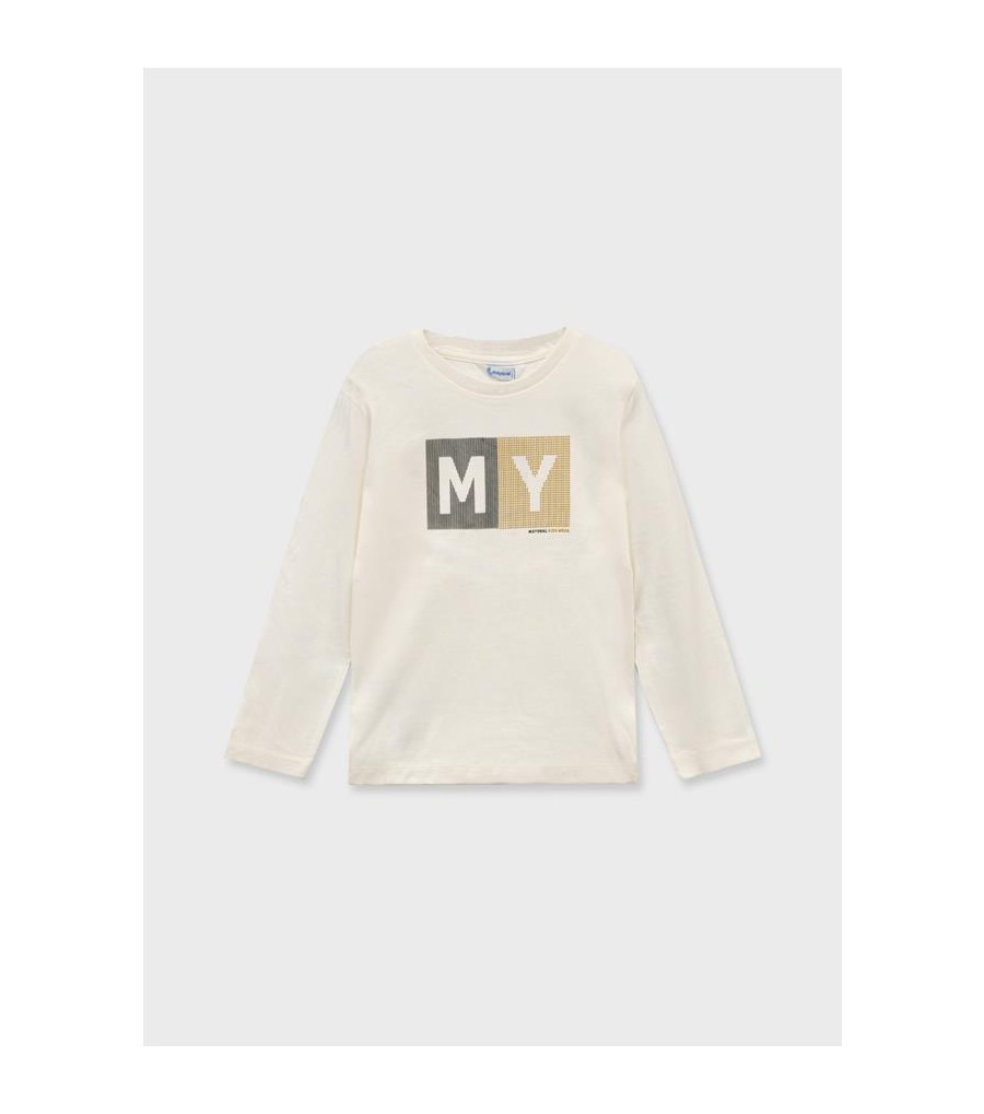 Camiseta letras básica niño... 2