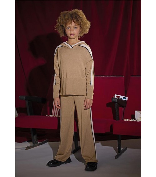 Conjunto pantalón y jersey capucha chica 7585