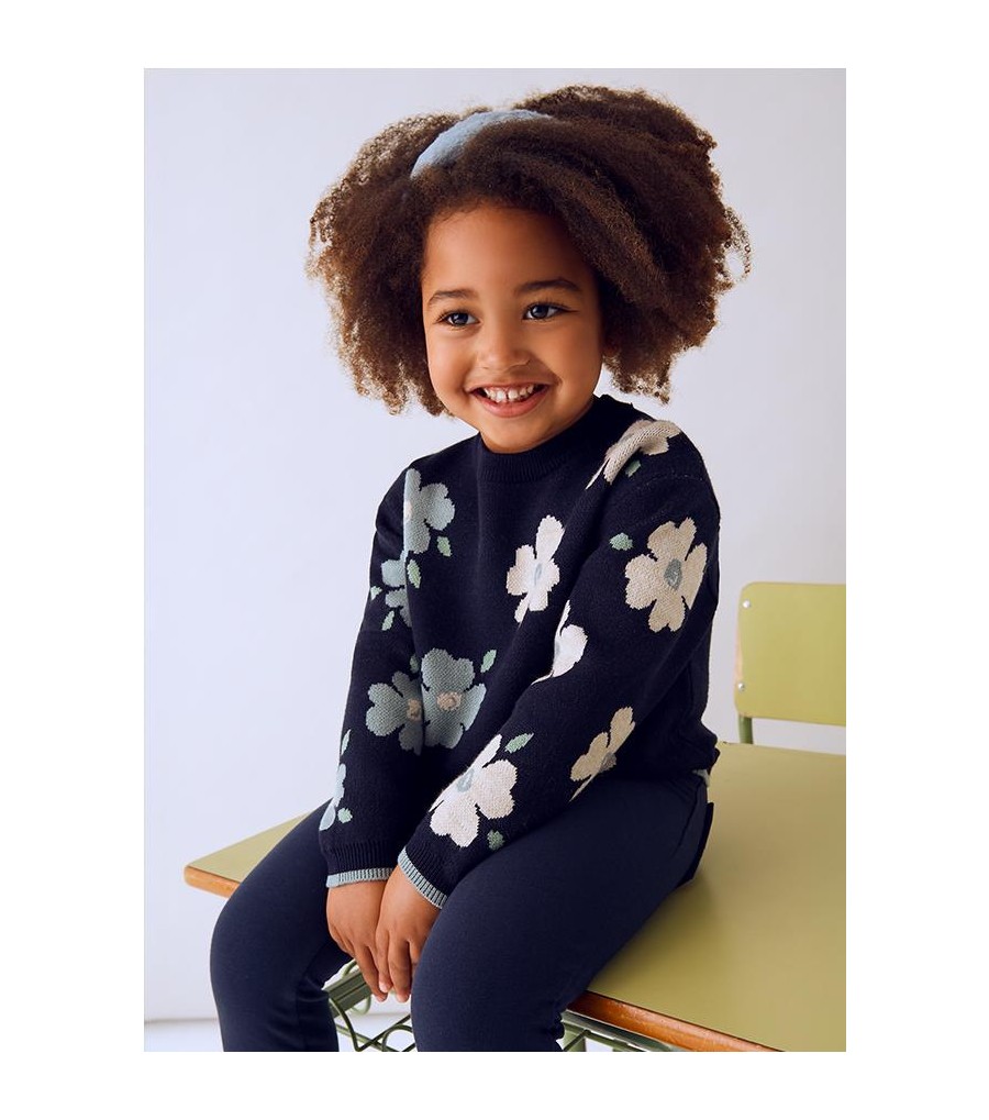 Jersey jacquard niña 4303