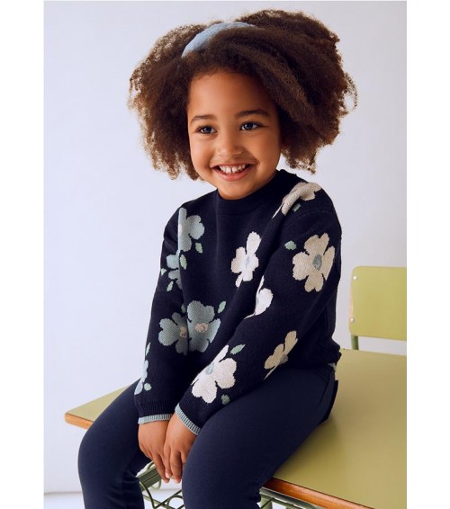 Jersey jacquard niña 4303