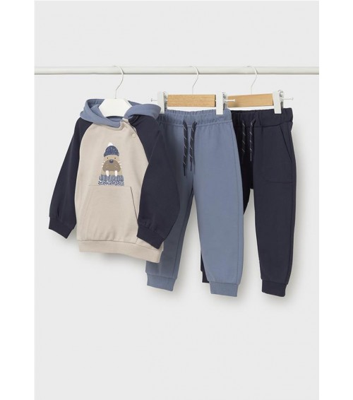 Chándal 2 pantalones combinado bebé 2835