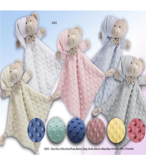 Doudou aterciopelado osito 9353