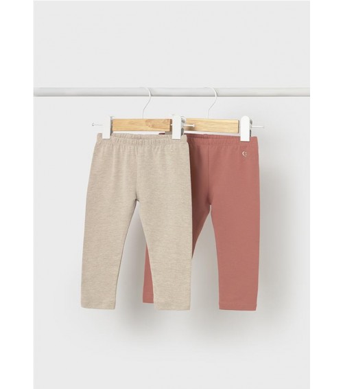 Set 2 leggings básicos bebé 702