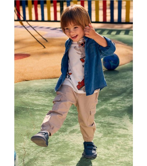 Pantalón cargo bolsillos bebé 2506