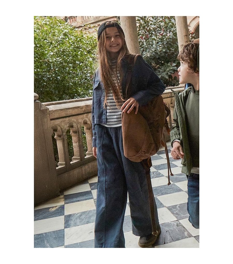 Pantalón acampanado chica 7580