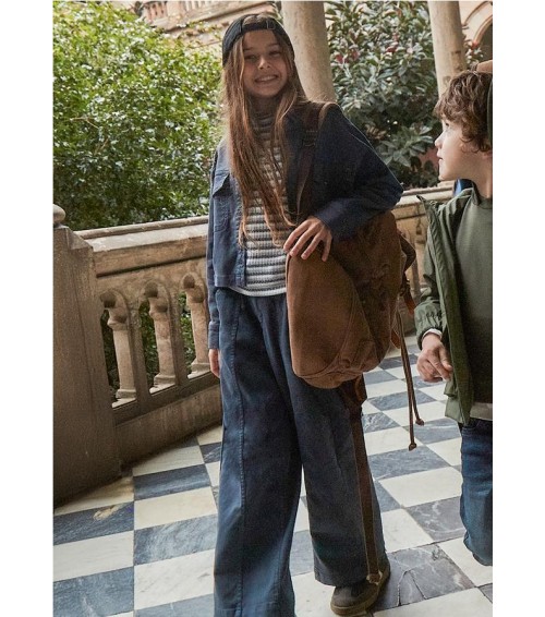 Pantalón acampanado chica 7580