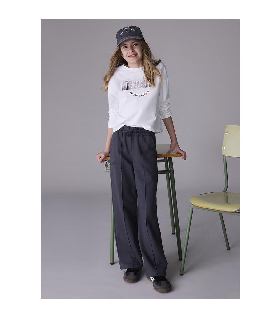 Pantalón acampanado chica 7579