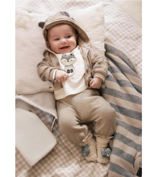 Chándal punto 3 piezas recién nacida 2608