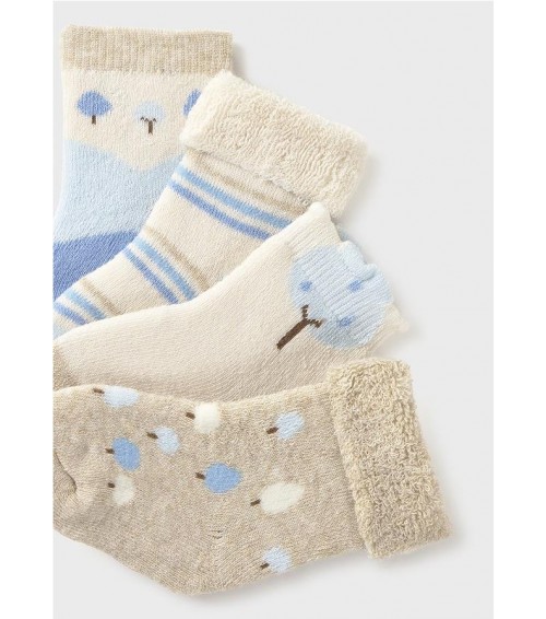 Set 4 calcetines recién nacido 9917