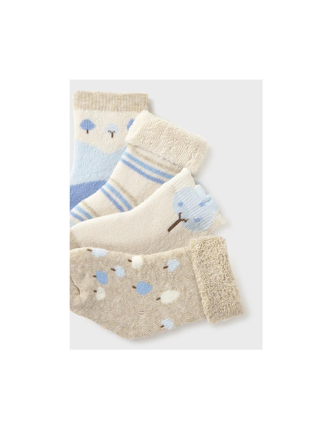 Set 4 calcetines recién nacido 9917 Set 4 calcetines recién nacido 9917