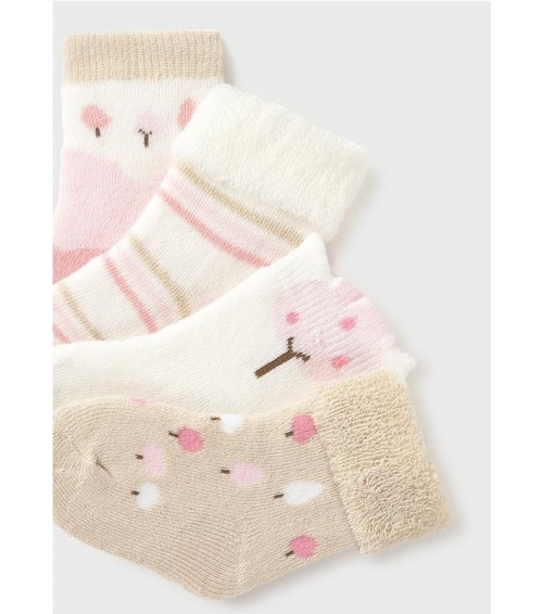 Set 4 calcetines recién nacido 9917