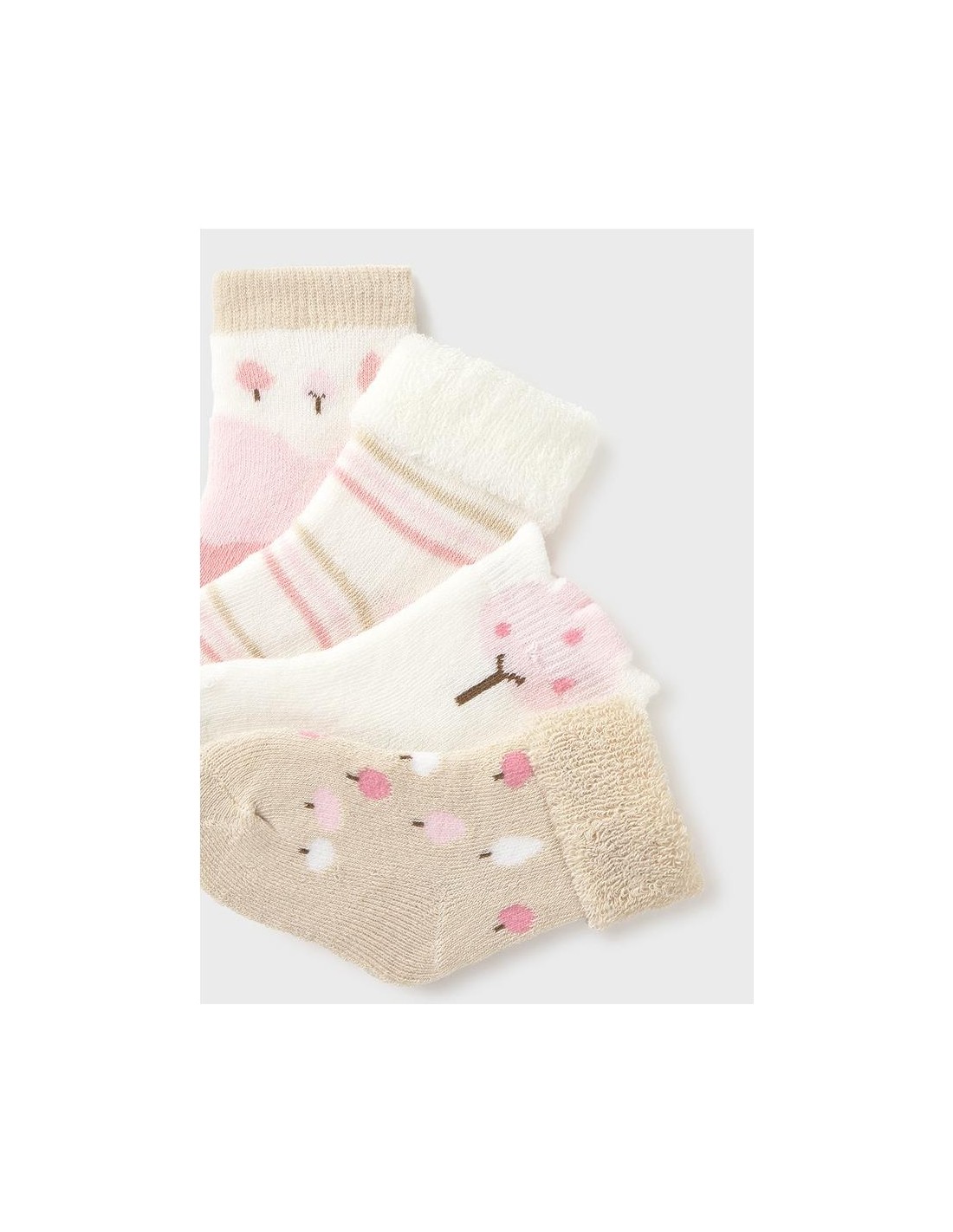 Set 4 calcetines recién nacido 9917 Set 4 calcetines recién nacido 9917