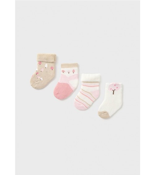 Set 4 calcetines recién nacido 9917