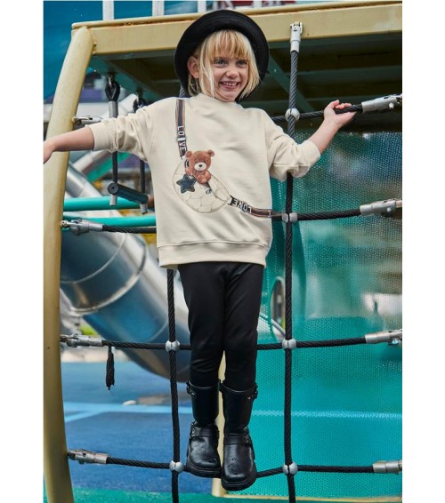 Conjunto legging y sudadera osito niña 4727
