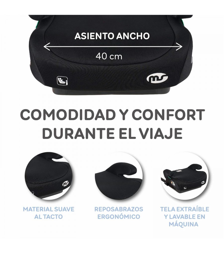 Alzador con ISOFIX i-size 1802