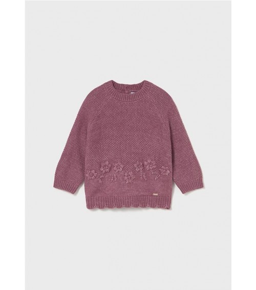 Jersey flores bordadas bebé 2352