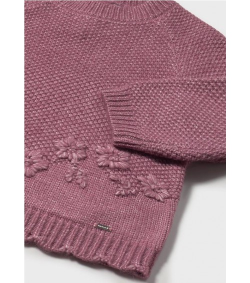 Jersey flores bordadas bebé 2352