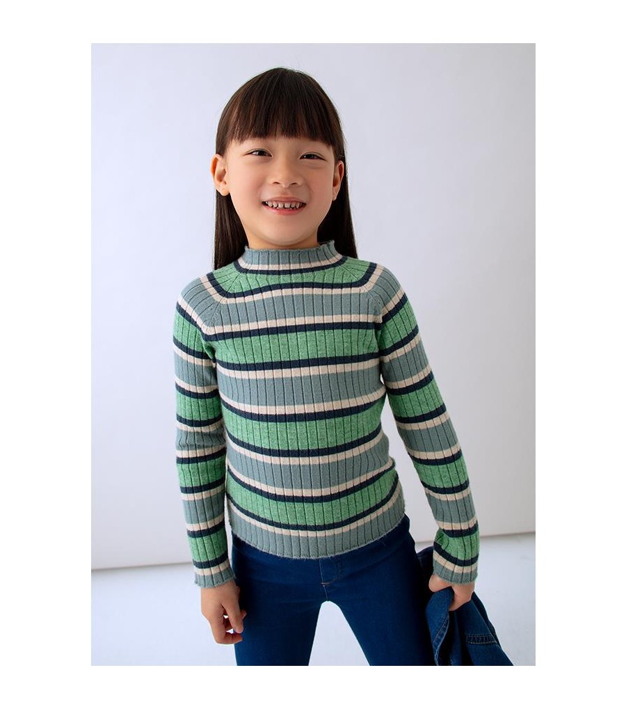 Jersey semicisne tricot niña 4001