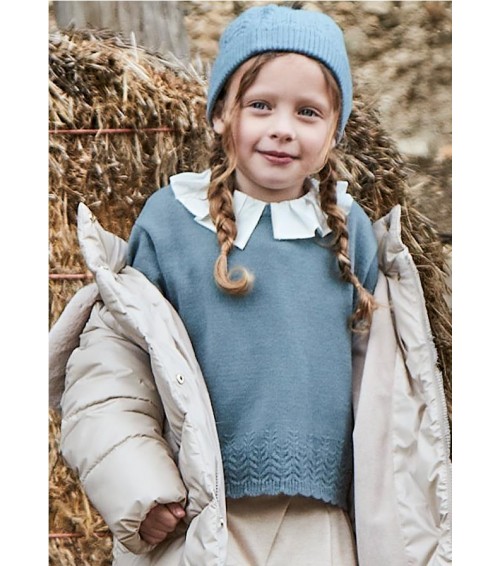 Jersey punto liso niña 4302