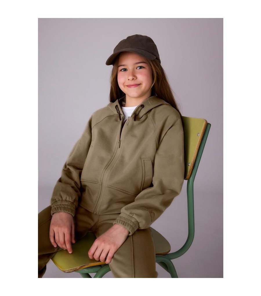 Sudadera cremallera chica 7439