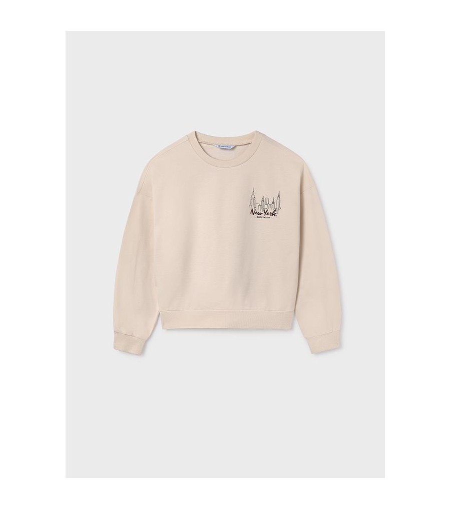 Sudadera manga abullonada 7493